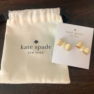 Kate spade bow earrings